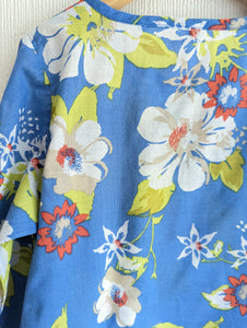 Vibrant French Floral Tunic - 6 Years