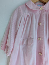 Load image into Gallery viewer, Sweet Parisian Striped Cotton Coat &amp; Bonnet - 18 Months

