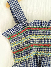 Load image into Gallery viewer, Gorgeous Gingham Smocked Dress / Top - 3-6 Years
