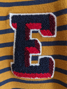Super Stripes "E" Top - 8 Years
