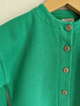 Load image into Gallery viewer, Bright Green Vintage Fleecy Cardigan - 2 Years
