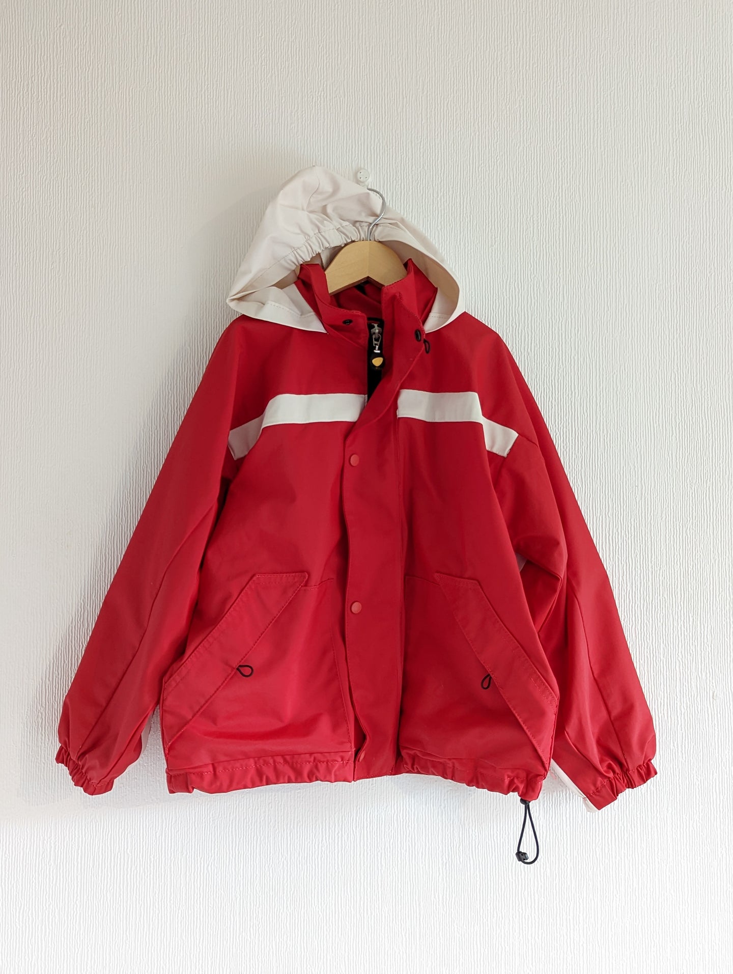 French Red Waterproof Jacket - 8 Years