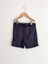 Load image into Gallery viewer, Navy Soft Cotton Comfy Shorts - 7 Years
