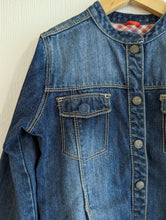 Load image into Gallery viewer, French Collarless Denim Jacket - 9 Years
