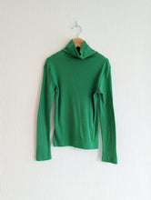 Load image into Gallery viewer, Vintage Soft Green Danish Roll Neck - 7 Years
