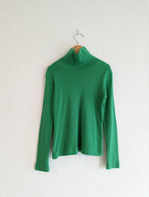 Load image into Gallery viewer, Vintage Soft Green Danish Roll Neck - 7 Years
