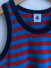 Load image into Gallery viewer, Petit Bateau Striped Vest Tee - 6 Years
