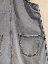 Load image into Gallery viewer, Cute Washed Denim Pinafore Dress - 10 Years
