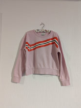 Load image into Gallery viewer, INDEE Retro Striped Pink Sweatshirt - 12 Years
