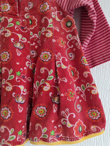 Super Needlecord Floral Dress - 6 Months