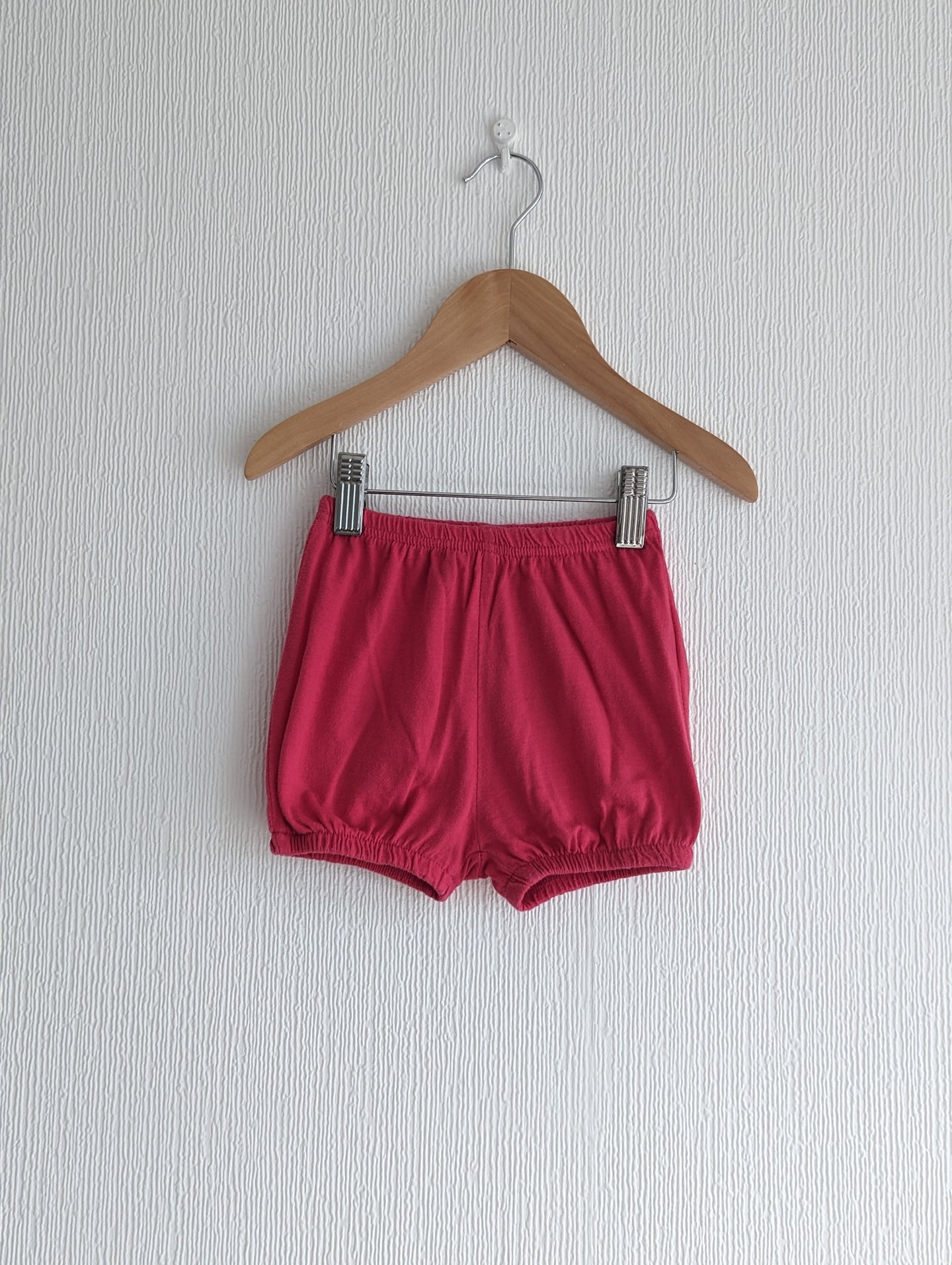 Soft Cotton French Pink Bloomers - 12 Months