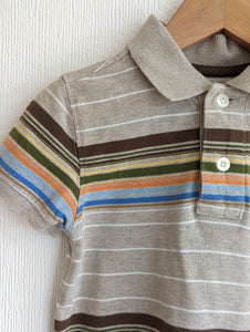 Striped Polo Shirt - 18 Months