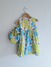 Load image into Gallery viewer, Flower Power Dress &amp; Matching Bloomers - 18 Months
