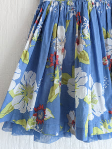 Pretty Blue Floral Summer Dress - 18 Months
