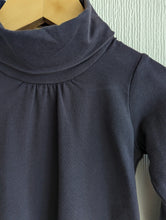 Load image into Gallery viewer, Aubergine Cotton Roll Neck - 2 Months
