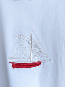 Gorgeous Sail Boat T Shirt - 4 Years