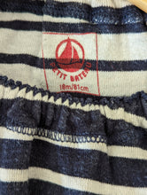 Load image into Gallery viewer, Petit Bateau Breton Striped Soft Cotton Top - 18 Months
