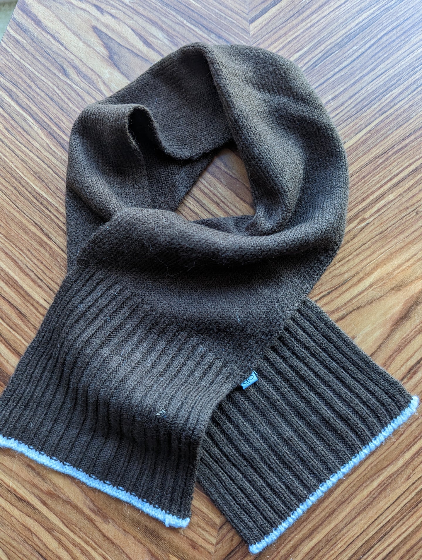 Chocolate Brown Toddler Scarf