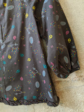 Load image into Gallery viewer, Stylish Baby Preloved Tunic Top Sale 12-18 Months Peacock Floral Printed Cotton Floaty Fabric.

