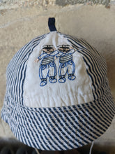 Load image into Gallery viewer, Fabulous French Antique Cotton Summer Sailor Hat 3 Months
