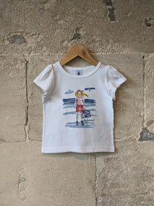 Petit Bateau Seaside T Shirt - 2 Years