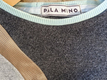 Load image into Gallery viewer, Pala Mino Handmade Fabulous Retro Gold Stripe Sweatshirt - 7 Years
