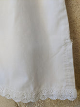 Load image into Gallery viewer, Stunning French Antique Cotton Nightdress with Lace Trim 3 Years
